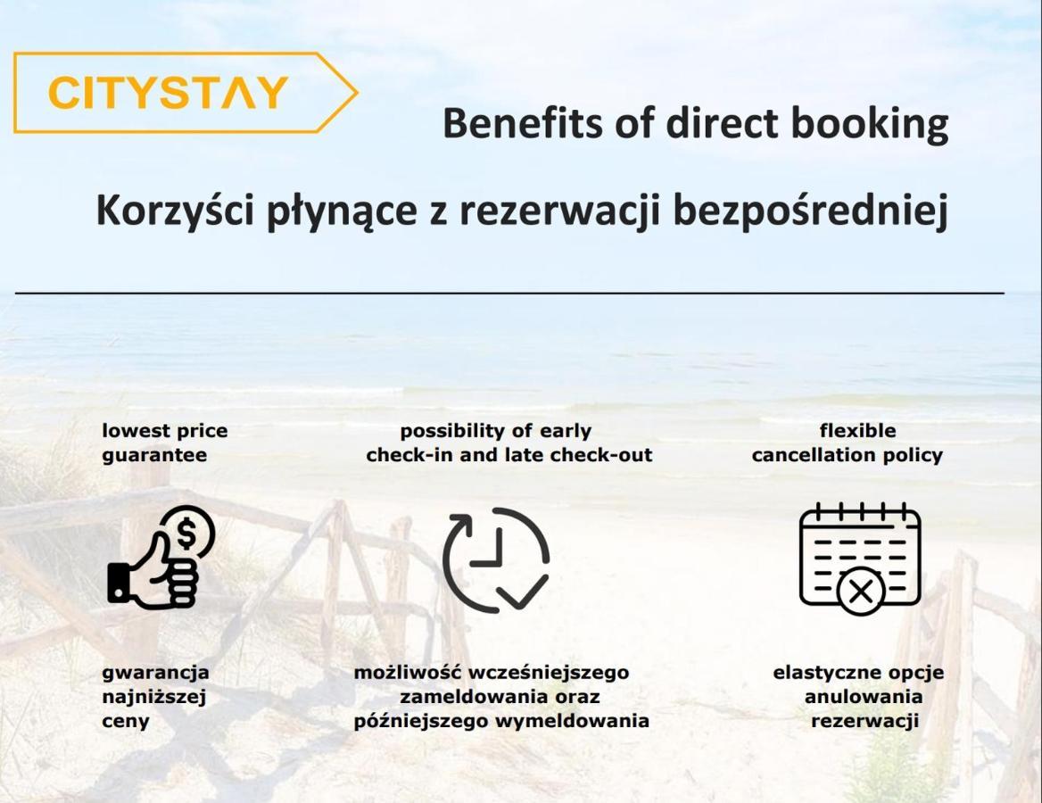 Citystay Brabank Gdansk Apartment エクステリア 写真
